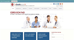 Desktop Screenshot of ebookecm.it