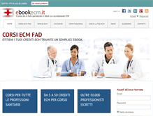 Tablet Screenshot of ebookecm.it